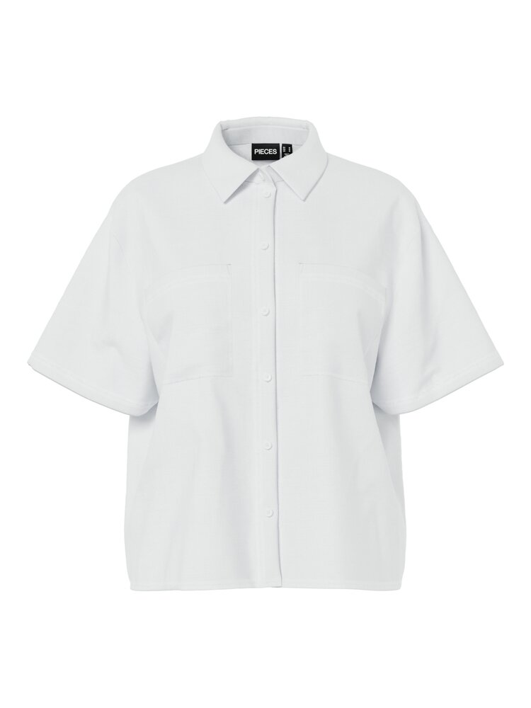 Pieces Pieces | Blouse Melia bright white