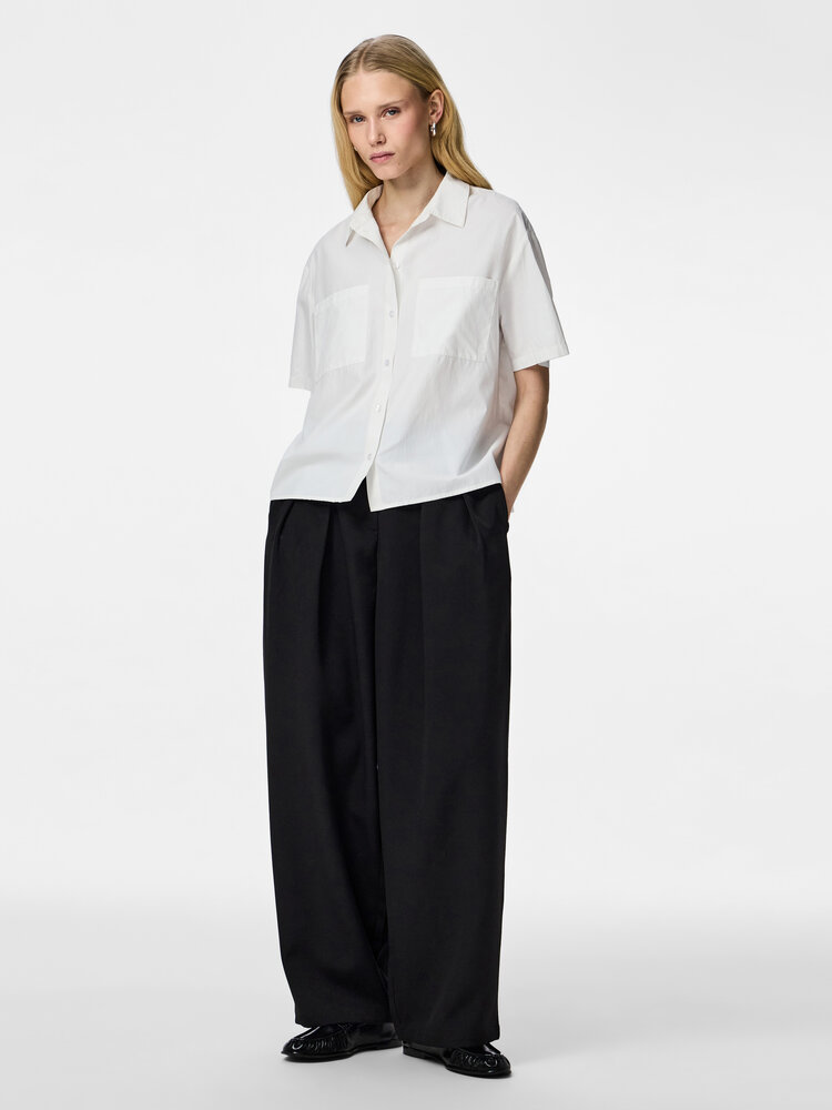 Pieces Pieces | Blouse Melia bright white