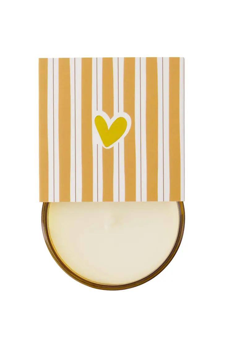 Zusss Zusss | Geurkaars in wikkel cool mom club oker rood