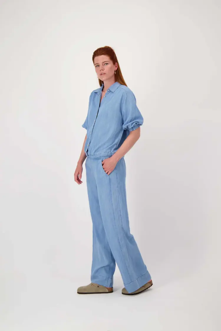 Zusss Zusss | Broek van denim tencel