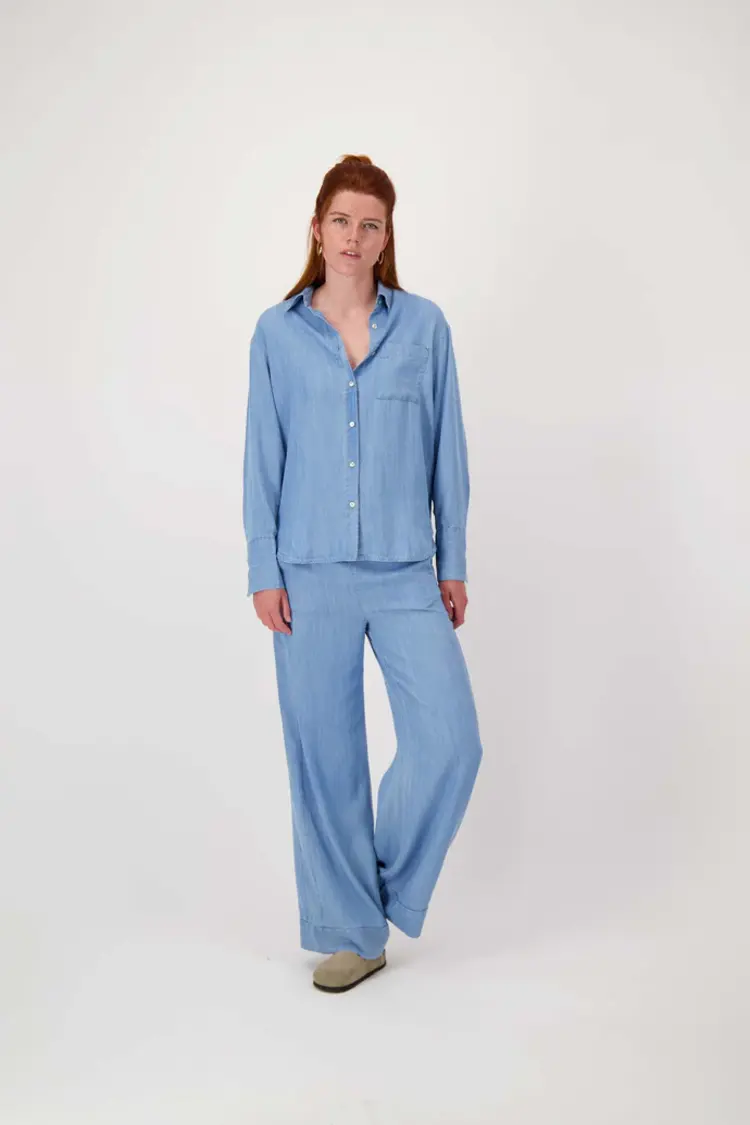 Zusss Zusss | Broek van denim tencel