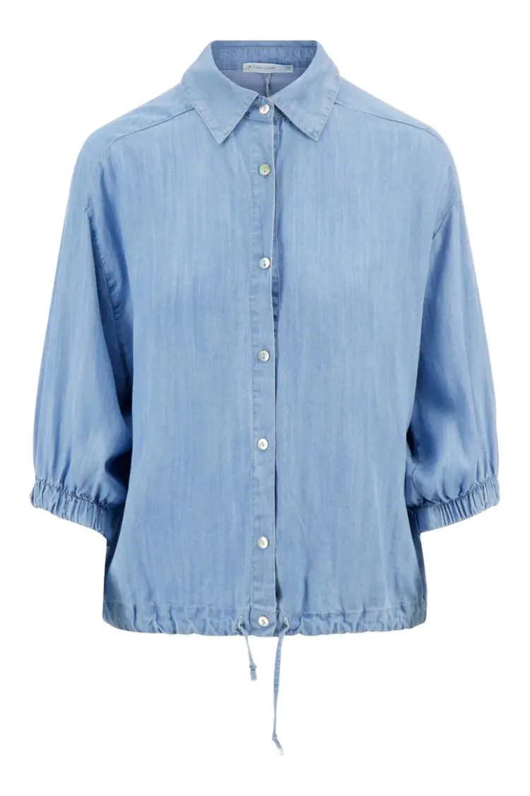Zusss Zusss | Denim blouse