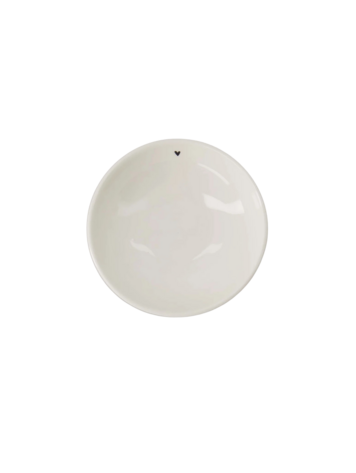 Zusss Zusss | Dipschaaltje hartje wit / zwart