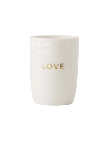 Zusss Zusss | Koffiemok love wit / goud