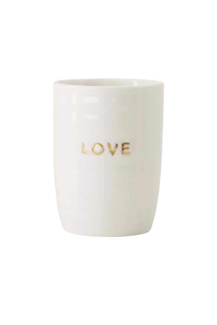 Zusss Zusss | Koffiemok love wit / goud