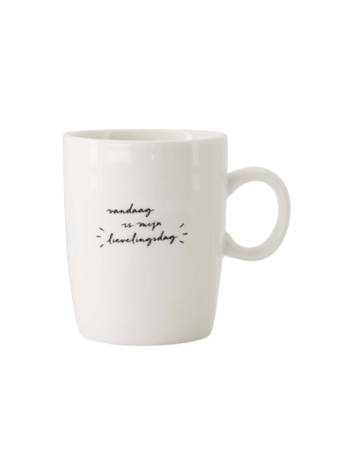 Zusss Zusss | Theemok lievelingsdag wit / zwart