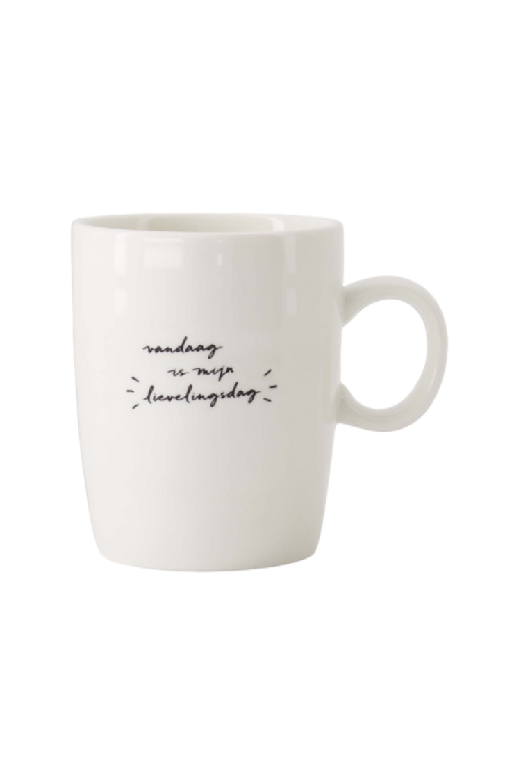 Zusss Zusss | Theemok lievelingsdag wit / zwart