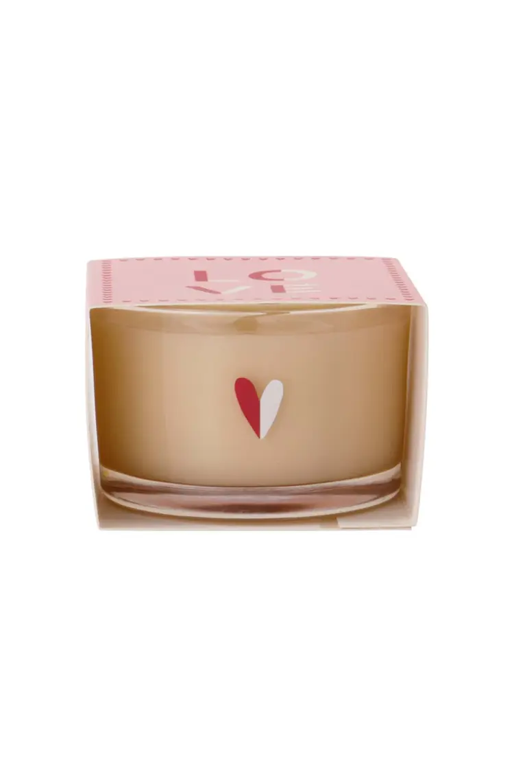 Zusss Zusss | Geurkaars in wikkel love roze goud