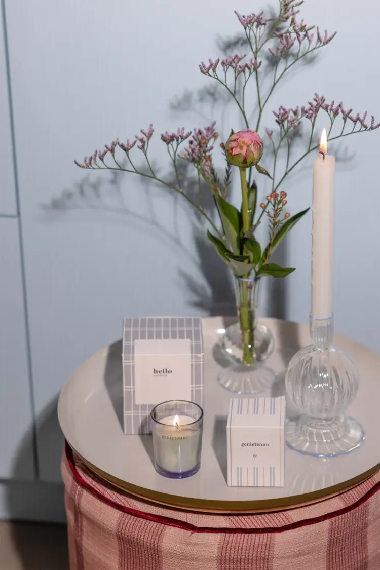 Zusss Zusss | Geurkaars glas in doosje genietennn