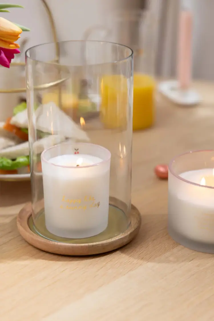 Zusss Zusss | Geurkaars glas in doosje happy like a sunny day