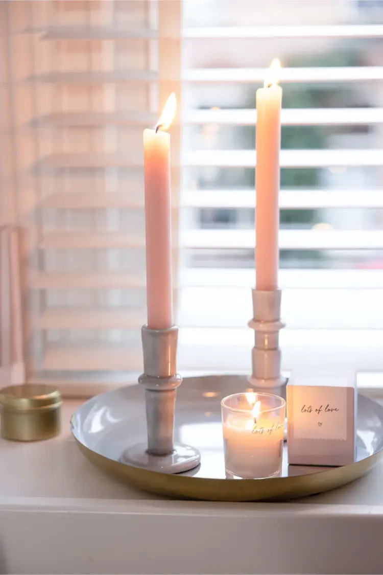 Zusss Zusss | Geurkaars glas in doosje lots of love