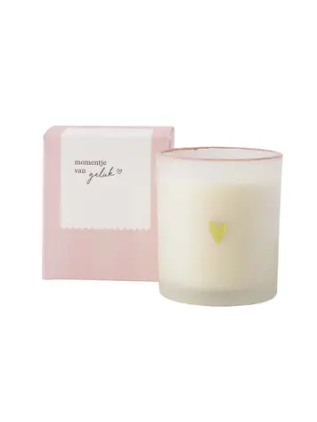 Zusss Zusss | Geurkaars glas in doosje momentje van geluk