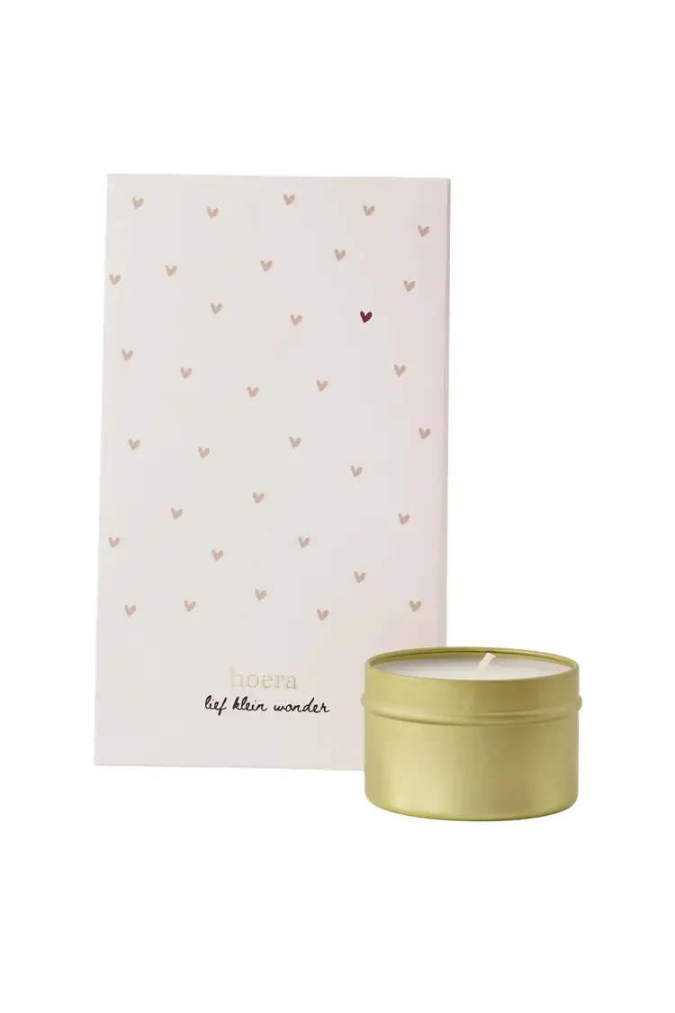 Zusss Zusss | Geurkaars tin in zakje hoera lief klein wonder