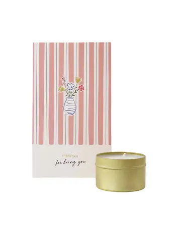 Zusss Zusss | Geurkaars tin in zakje thank you