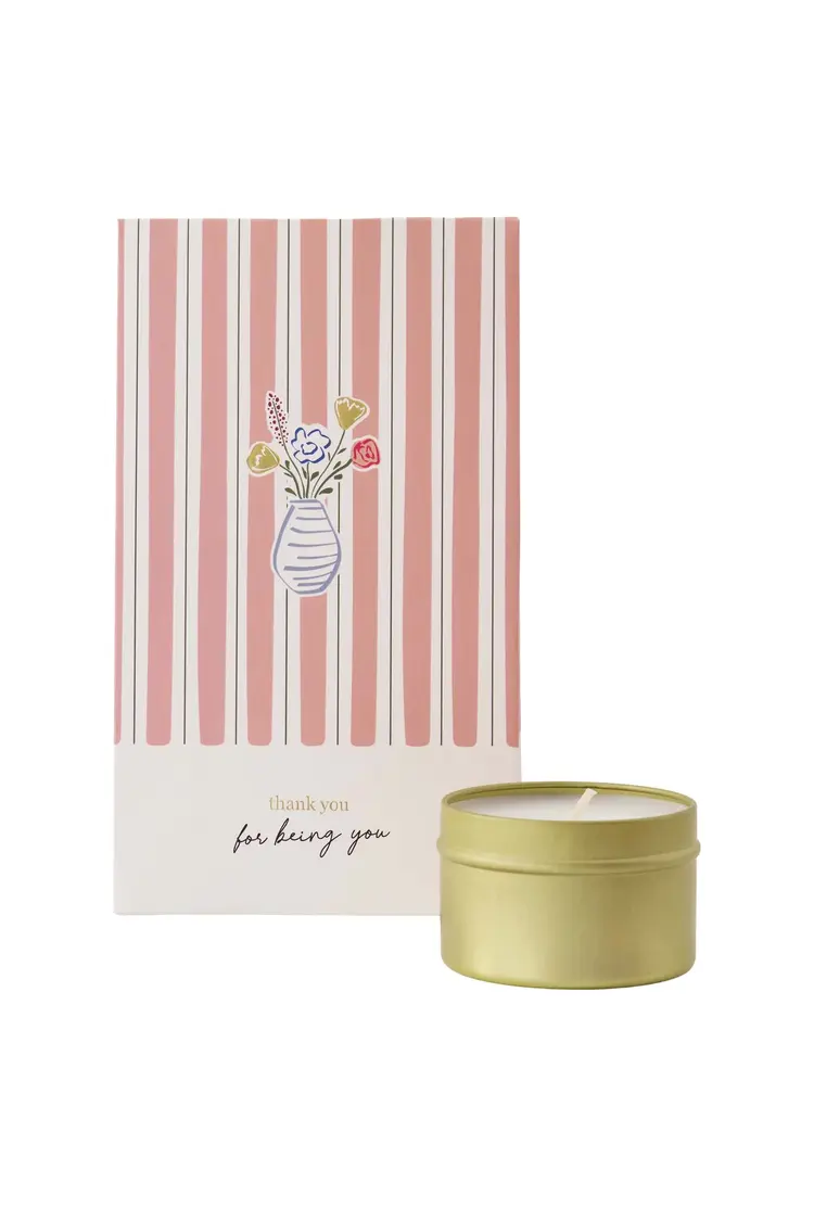 Zusss Zusss | Geurkaars tin in zakje thank you