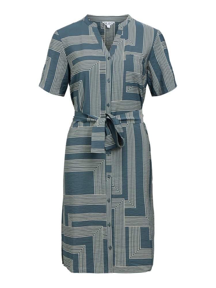 Object Object | Jurk Jacira dark slate NOOS