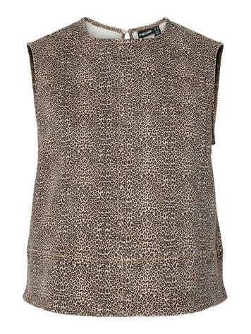 Pieces Pieces | Denim top Salume rawhide