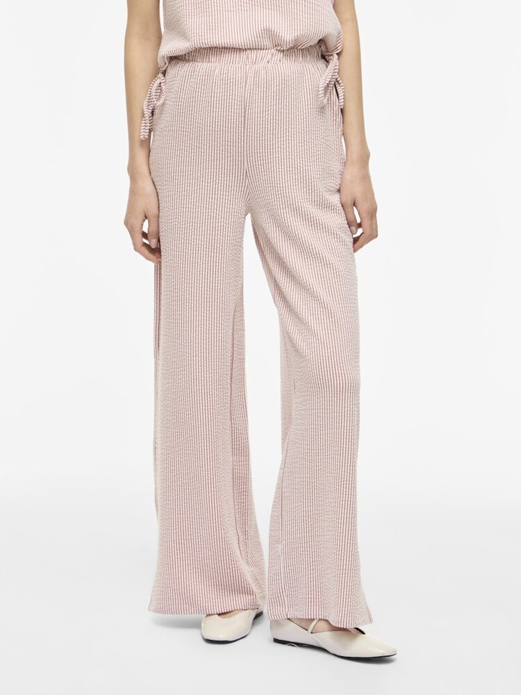 Vila Vila | Broek wide Striplo holly berry