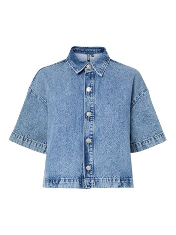 Pieces Pieces | Denim top Sky medium blue NOOS
