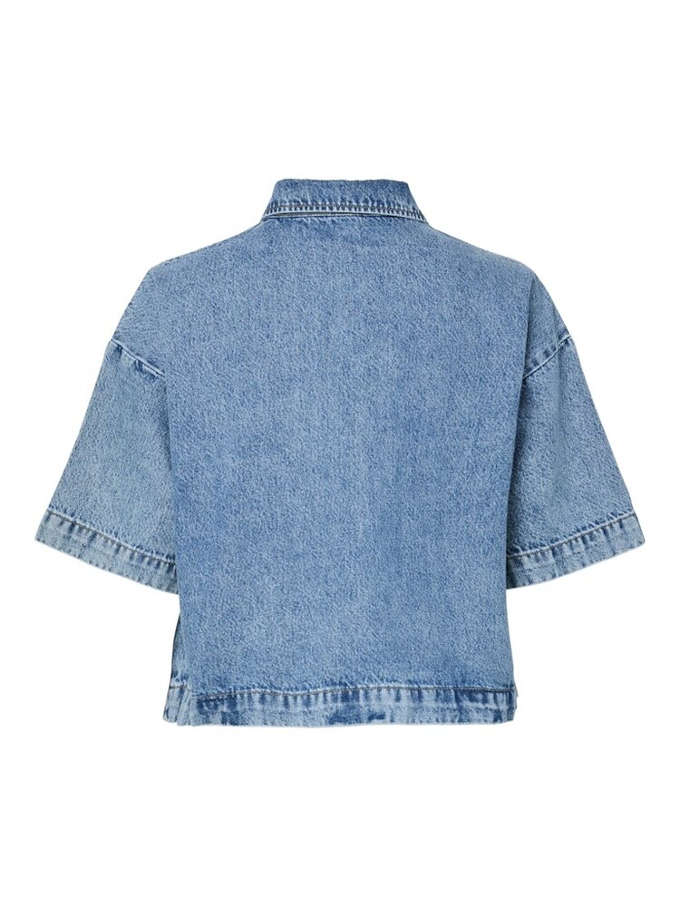 Pieces Pieces | Denim top Sky medium blue NOOS