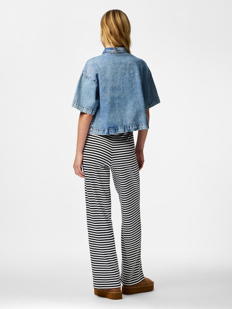 Pieces Pieces | Denim top Sky medium blue NOOS