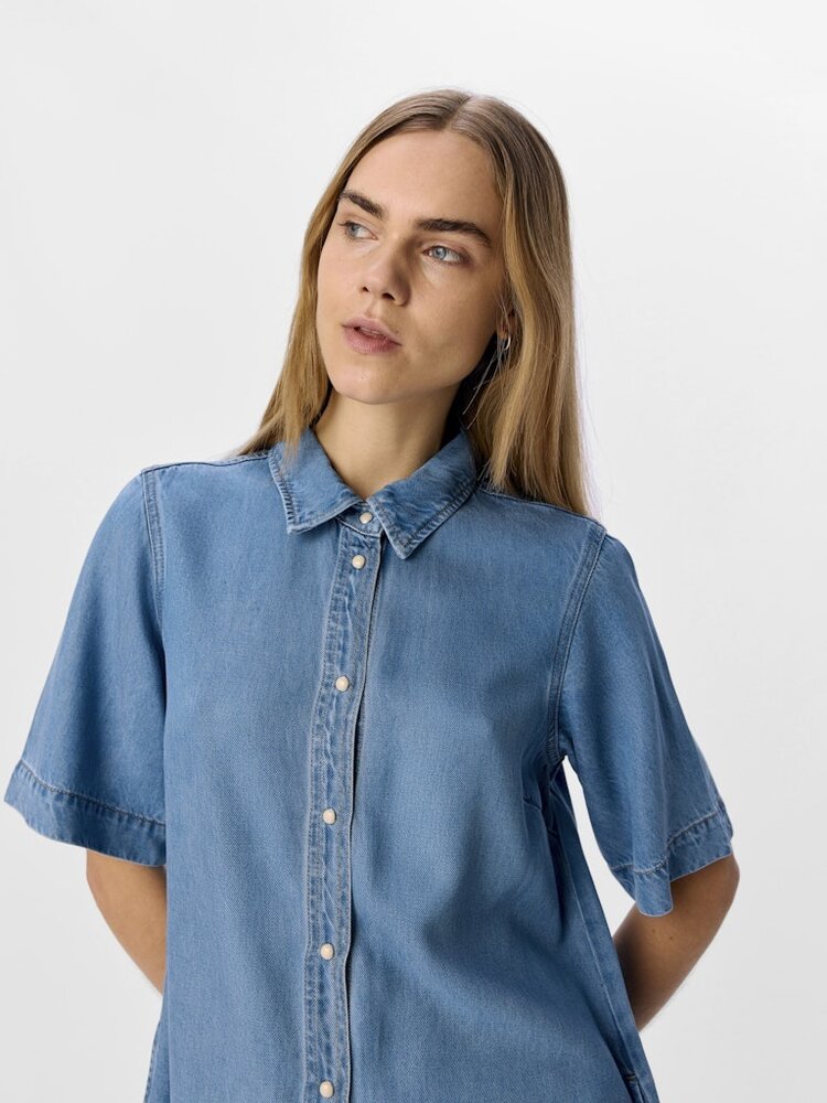Object Object | Denim jurk Frame light blue NOOS