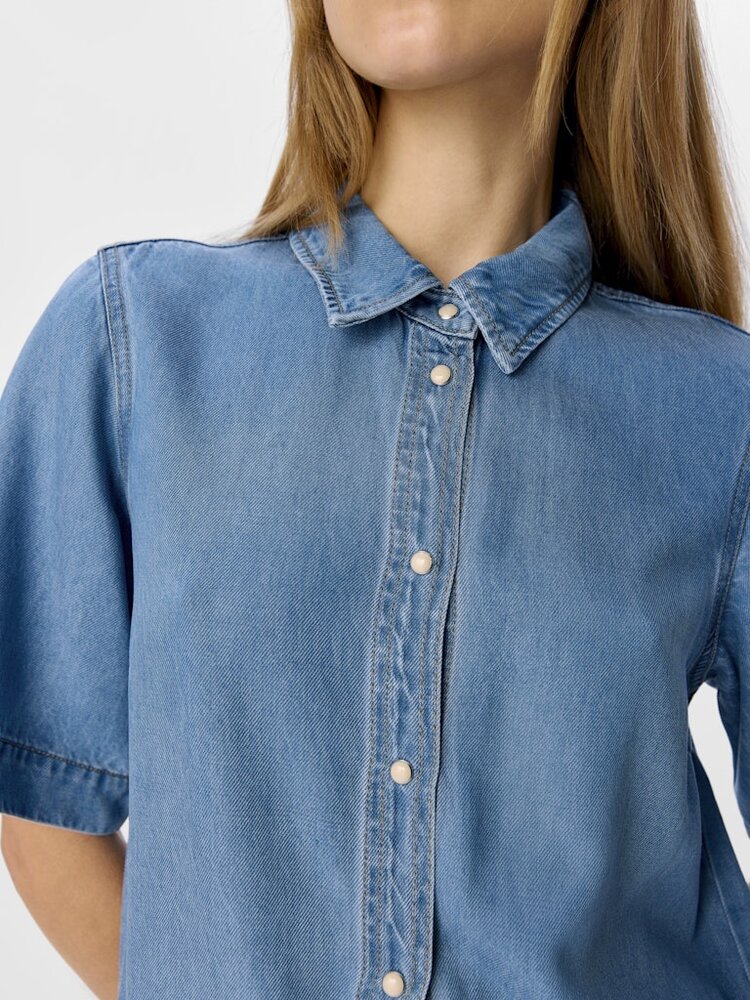 Object Object | Denim jurk Frame light blue NOOS