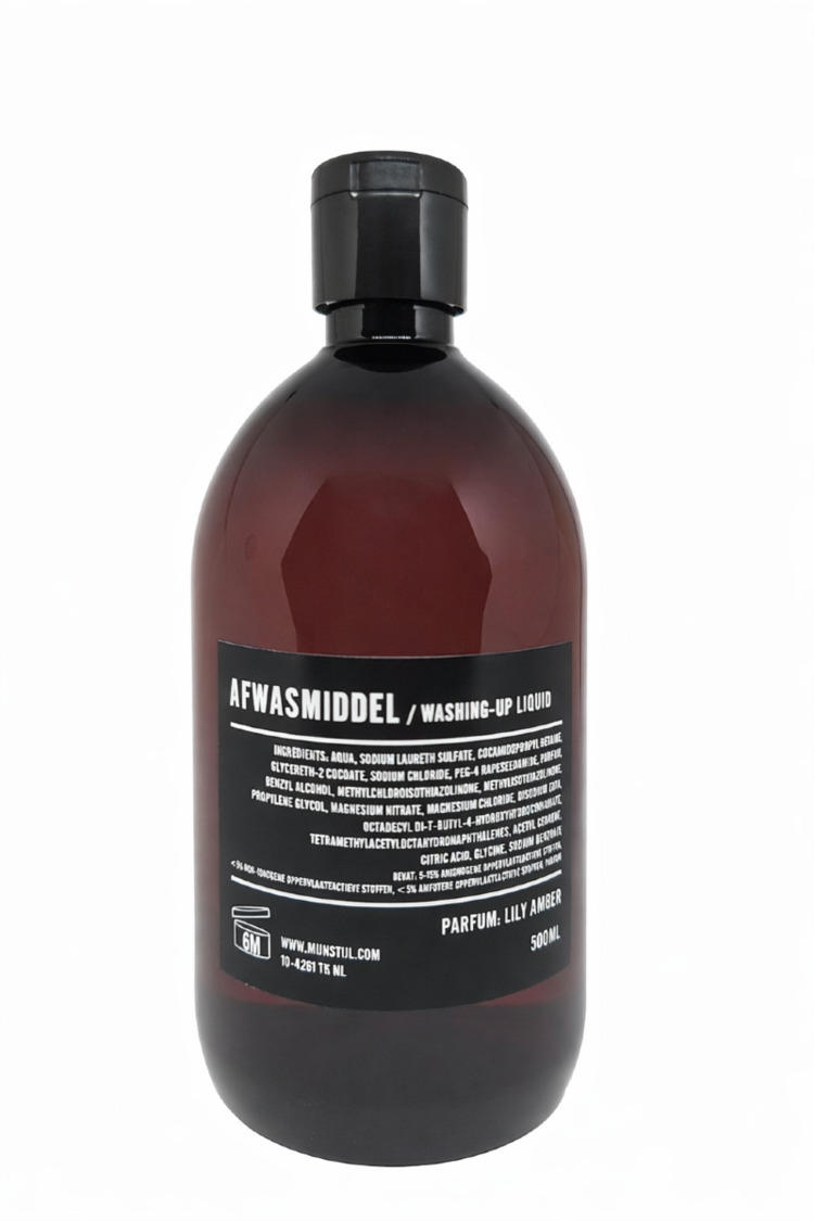 Mijn Stijl & Puur Zeep Mijn Stijl | Afwasmiddel lily amber 500ml