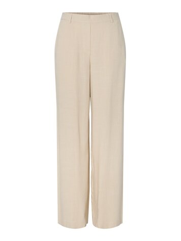 Pieces Pieces | Broek wide Vinsty silver lining