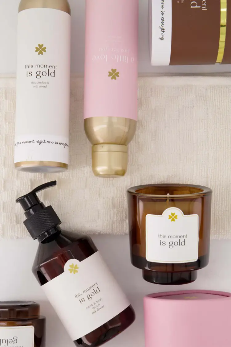 Zusss Zusss | Bodylotion this moment is gold zand