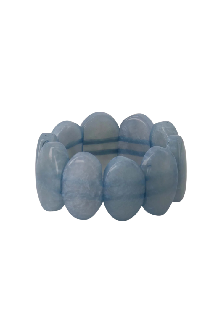 Zusss Zusss | Kralenarmband blauw