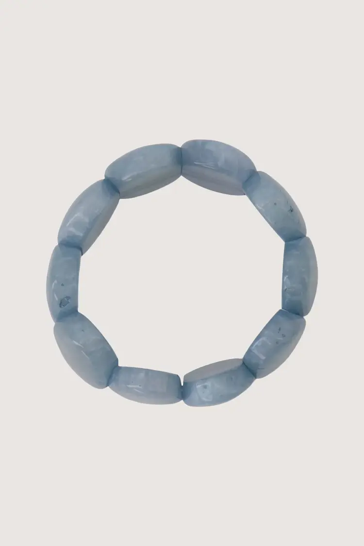 Zusss Zusss | Kralenarmband blauw