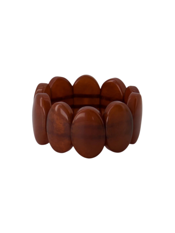 Zusss Zusss | Kralenarmband bruin