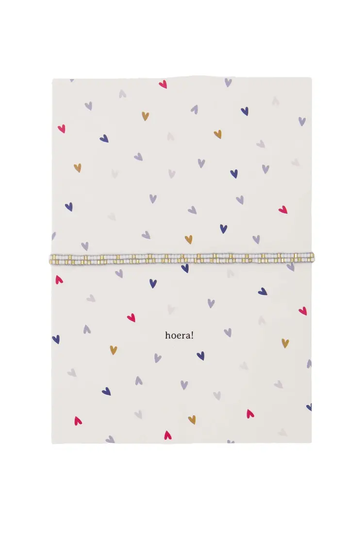 Zusss Zusss | Ansichtkaart armbandje gefeliciteerd