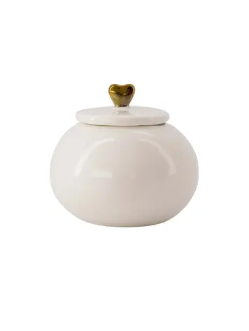 Zusss Zusss | Bewaarpot keramiek voor altijd in mijn hart