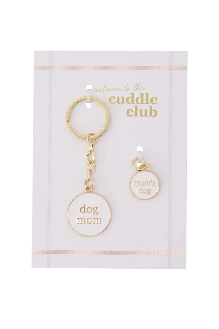 Zusss Zusss | Ansichtkaart sleutelhanger/penning dog mom