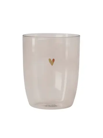 Zusss Zusss | Drinkglas hartje zand