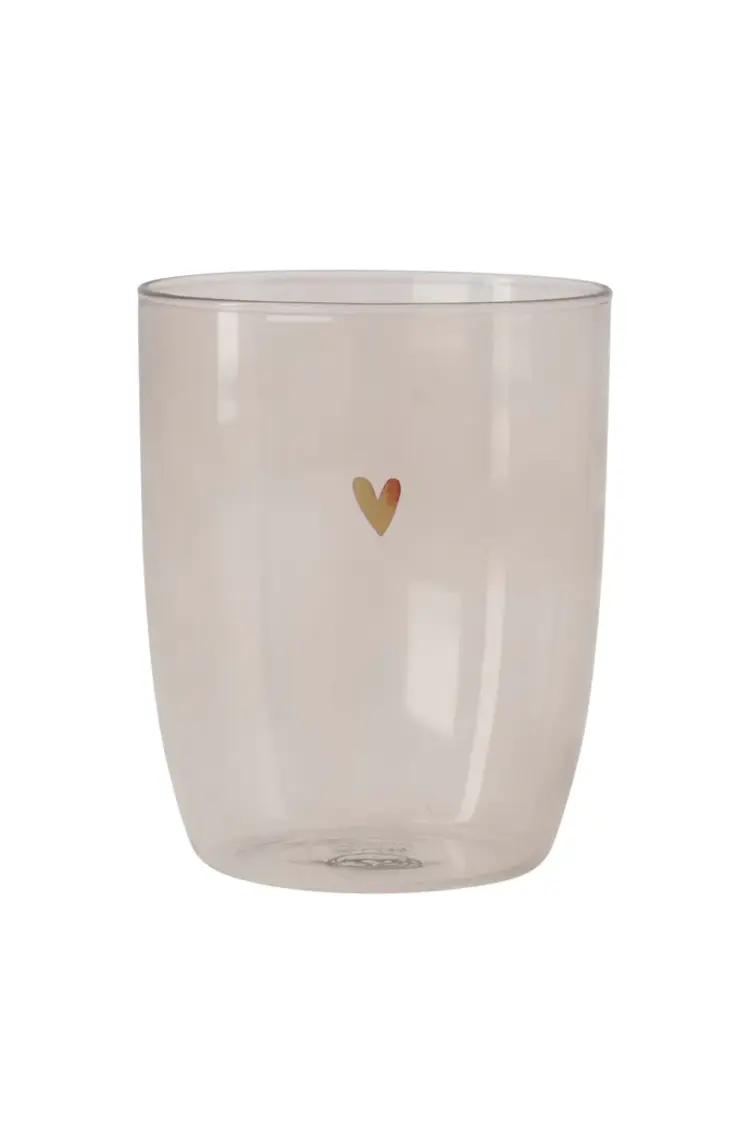 Zusss Zusss | Drinkglas hartje zand