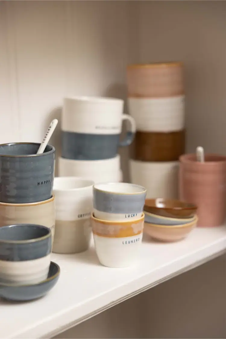 Zusss Zusss | Espressomok lucky lichtblauw