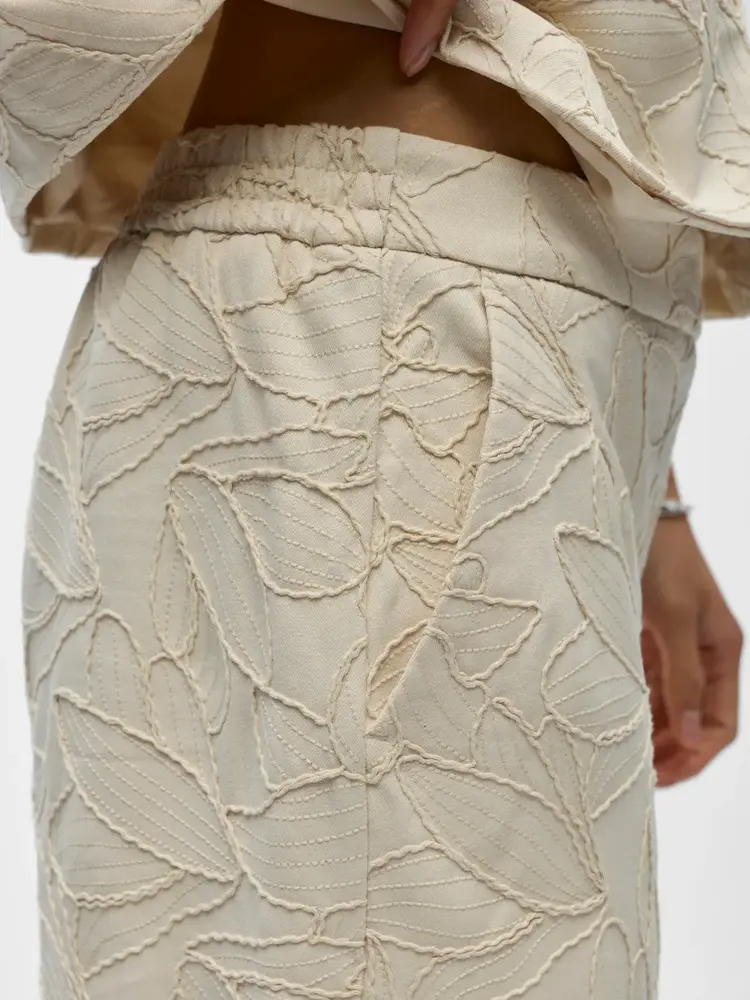 Object Object | Pantalon Mathilda white sand