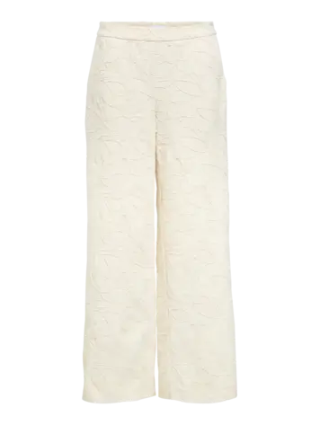 Object Object | Pantalon Mathilda white sand