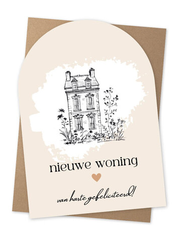 Jots Jots | Wenskaart nieuwe woning