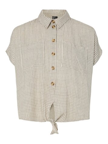 Pieces Pieces | Blouse Pia birch/black NOOS