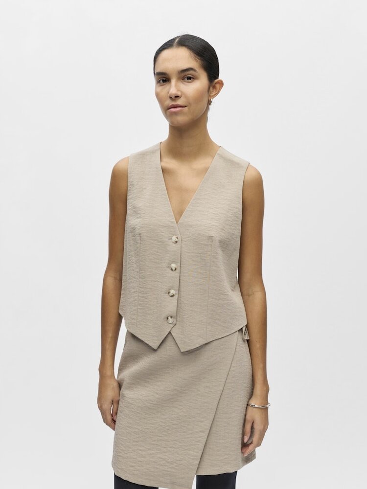 Object Object | Gilet Rini desert taupe NOOS
