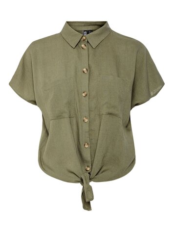 Pieces Pieces | Blouse Pia deep lichen green NOOS