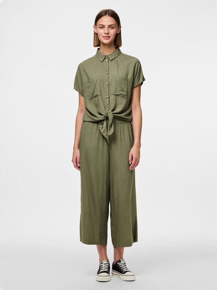 Pieces Pieces | Blouse Pia deep lichen green NOOS