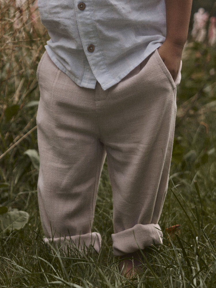 Lil Atelier Lil Atelier | Broek Freddie feather grey