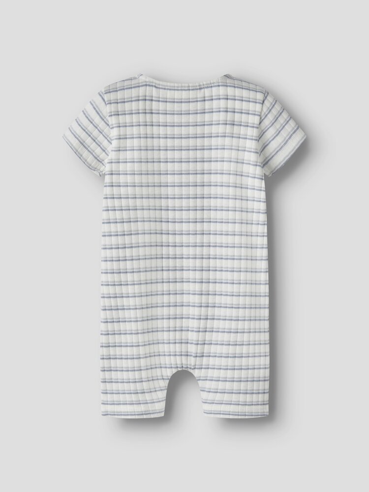 Lil Atelier Lil Atelier | Broekpakje Haldur coconut milk dusty blue