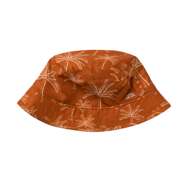Salted Stories Salted Stories | Bucket hat Palms Bombay Brown