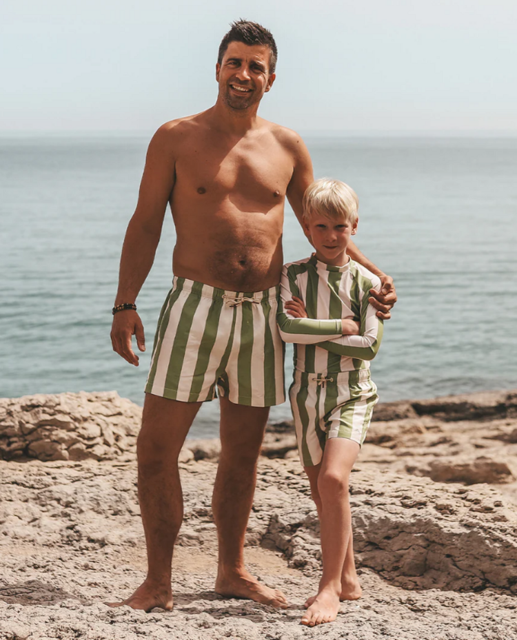 Salted Stories Salted Stories | Zwembroek Wide Stripe Iguana